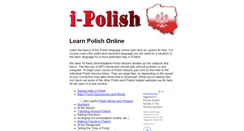 Desktop Screenshot of i-polish.com